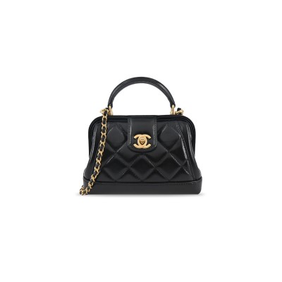 CHANEL MASTER SMALL TOP HANDLE BAG AS4958 (18*12*7cm)